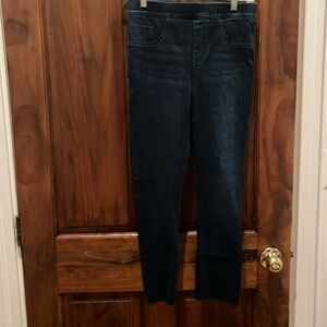 Spanx dark blue jeggings